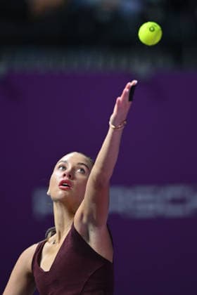 Transylvania Open 2026 - WTA, Tennis Damen 250 Tournament - Day 4 - Anastasia Potapova v Lucia Bronzetti Anastasia Potapova of Austria competes in the first round of the Transylvania Open 2026, a WTA250 Tournament, against Lucia Bronzetti of Italy, at BT Arena in Cluj-Napoca, Romania, on February 23, 2026. Alex Nicodim Imago Images Copyright: xAlexxNicodimx