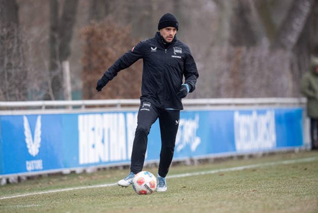Fussball, Herren, Saison 2025 26, 2. Bundesliga, Hertha BSC, Training, Josip Brekalo (Hertha BSC), 03.02. 2026,