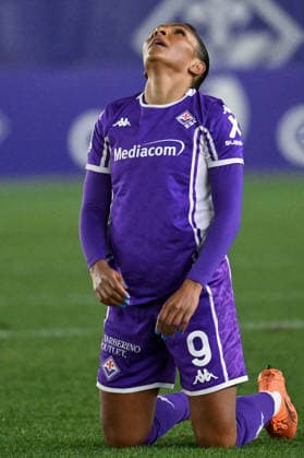 CALCIO - Serie A Femminile - ACF Fiorentina vs US Sassuolo ACF Fiorentina Women s forward Madelen Janogy shows her dejection during ACF Fiorentina vs US Sassuolo, Italian football Serie A Women match in Bagno a Ripoli (FI), Italy, February 02 2026 Bagno a Ripoli (FI) Italy  Copyright: xIPAxSport ABACAx