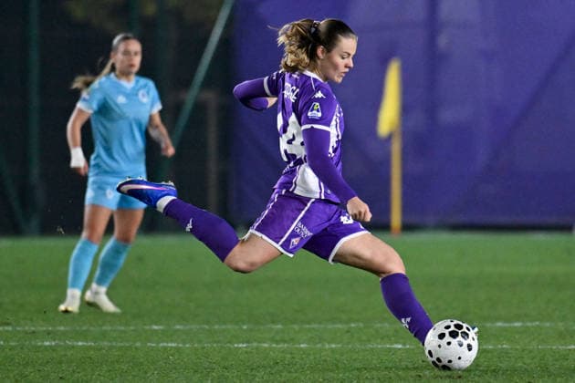 ACF Fiorentina Women s defender Emma Faerge during ACF Fiorentina vs US Sassuolo, Italian football Serie A Women match in Bagno a Ripoli (FI), Italy, February 02 2026  Copyright: xLisaxGuglielmi IPAxSportx xipa-agency.netx xx IPA_70916601 IPA_Agency_IPA70916601