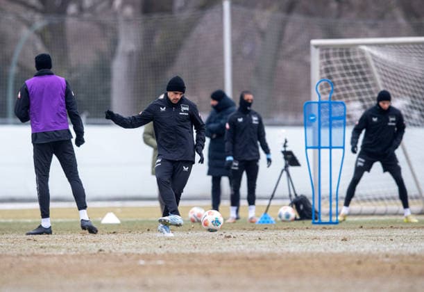 Fussball, Herren, Saison 2025 26, 2. Bundesliga, Hertha BSC, Training, Josip Brekalo (Hertha BSC), 03.02. 2026,