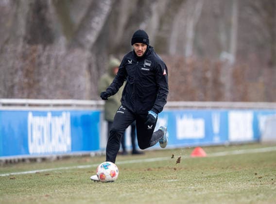 Fussball, Herren, Saison 2025 26, 2. Bundesliga, Hertha BSC, Training, Josip Brekalo (Hertha BSC), 03.02. 2026,