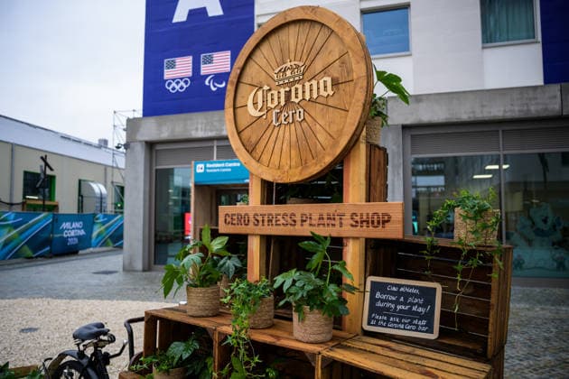 260203 A plant dispenser at the Milan Olympic Village during day -3 of the 2026 Winter Olympics on February 3, 2026 in Milan. Photo: Joel Marklund BILDBYRAN kod JM JM0780 bbeng Olympic Games, Olympische Spiele, Olympia, OS olympics winter olympics os ol olympiska spel vinter-os olympiske leker milano cortina 2026 milan cortina 2026 milano cortina 2026 olympic games milano cortina 2026 winter olympic games milano cortina-os milano cortina-ol vinter-ol os-by växt *** 260203 A plant dispenser at the Milan Olympic Village during day 3 of the 2026 Winter Olympics on February 3, 2026 in Milan Photo Joel Marklund BILDBYRAN code JM JM0780 bbeng olympic games olympics winter olympics os ol olympic games winter os olympic games milano cortina 2026 milan cortina 2026 milano cortina 2026 olympic games milano cortina 2026 winter olympic games milano cortina os milano cortina ol winter ol os by plant  Copyright: JOELxMARKLUND BB260203JM048