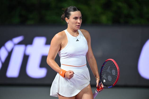 Transylvania Open 2026 - WTA, Tennis Damen 250 Tournament - Day 4 - Gabriela Ruse v Rebeka Masarova Gabriela Ruse of Romania competes in the first round of the Transylvania Open 2026, a WTA250 Tournament, against Rebeka Masarova of Switzerland, at BT Arena in Cluj-Napoca, Romania, on February 03, 2026. Alex Nicodim Imago Images Copyright: xAlexxNicodimx