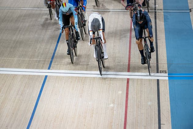 TEUTENBERG Lea Lin: UEC Track cycling, Rad, Radsport, Bahnrad, Bahn European Championships Konya 2026 TEUTENBERG Lea Lin ( GER ) Germany Querformat - quer - horizontal - Landscape - Event Veranstaltung: UEC Track Cycling European Championships 2026 - Category Kategorie: Cycling - Track Cycling European Championships - Location Ort: Asia - Türkiye - Konya - Discipline: Omnium 1. Race Scratch - Category: Elite Men - Distance: 10 km - Date Datum: 03.02.2026 Tuesday Day 3 -