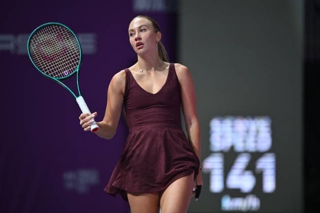 Transylvania Open 2026 - WTA, Tennis Damen 250 Tournament - Day 4 - Lucia Bronzetti v Anastasia Potapova Anastasia Potapova of Austria competes in the first round of the Transylvania Open 2026, a WTA250 Tournament, against Lucia Bronzetti of Italy, at BT Arena in Cluj-Napoca, Romania, on February 23, 2026. Cluj Napoca Romania  Copyright: xAlexxNicodimx originalFilename:nicodim-transylv260203_npQ8m.jpg