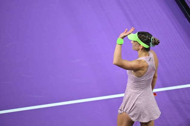Transylvania Open 2026 - WTA, Tennis Damen 250 Tournament - Day 4 - Gabriela Ruse v Rebeka Masarova Rebeka Masarova of Switzerland competes in the first round of the Transylvania Open 2026, a WTA250 Tournament, against Gabriela Ruse of Romania, at BT Arena in Cluj-Napoca, Romania, on February 03, 2026. Alex Nicodim Imago Images Copyright: xAlexxNicodimx