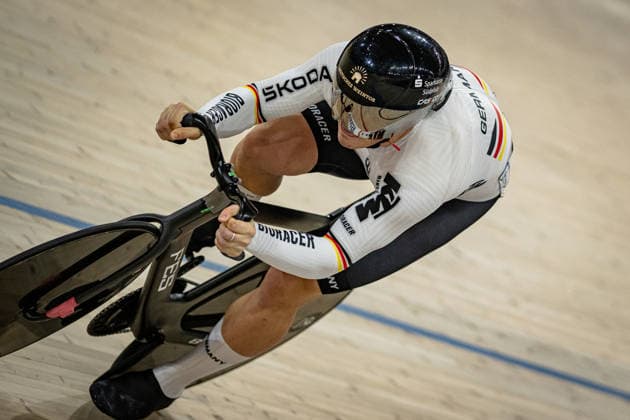SPIEGEL Luca: UEC Track cycling, Rad, Radsport, Bahnrad, Bahn European Championships Konya 2026 SPIEGEL Luca ( GBR ) Germany Querformat - quer - horizontal - Landscape - Event Veranstaltung: UEC Track Cycling European Championships 2026 - Category Kategorie: Cycling - Track Cycling European Championships - Location Ort: Asia - Türkiye - Konya - Discipline: Sprint - Category: Elite Men - Distance: 200 m - Date Datum: 03.02.2026 Tuesday Day 3 -