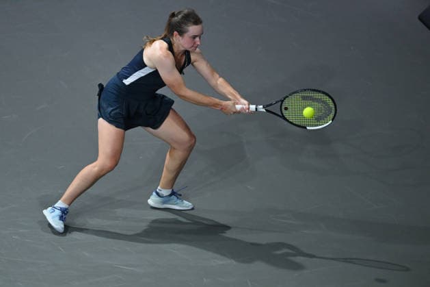 Transylvania Open 2026 - WTA, Tennis Damen 250 Tournament - Day 4 - Daria Snigur v Tiantsoa Sarah Rakotomanga Rajaonah Daria Snigur of Ukraine competes in the first round of the Transylvania Open 2026, a WTA250 Tournament, against Tiantsoa Sarah Rakotomanga Rajaonah of France, at BT Arena in Cluj-Napoca, Romania, on February 03, 2026. Alex Nicodim Imago Images Copyright: xAlexxNicodimx