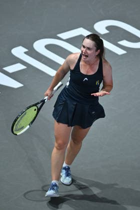 Transylvania Open 2026 - WTA, Tennis Damen 250 Tournament - Day 4 - Daria Snigur v Tiantsoa Sarah Rakotomanga Rajaonah Daria Snigur of Ukraine competes in the first round of the Transylvania Open 2026, a WTA250 Tournament, against Tiantsoa Sarah Rakotomanga Rajaonah of France, at BT Arena in Cluj-Napoca, Romania, on February 03, 2026. Alex Nicodim Imago Images Copyright: xAlexxNicodimx
