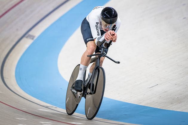 BOOS Benjamin: UEC Track cycling, Rad, Radsport, Bahnrad, Bahn European Championships Konya 2026 BOOS Benjamin ( GER ) Germany Querformat - quer - horizontal - Landscape - Event Veranstaltung: UEC Track Cycling European Championships 2026 - Category Kategorie: Cycling - Track Cycling European Championships - Location Ort: Asia - Türkiye - Konya - Discipline: Individual Pursuit - Category: Elite Men - Distance: 4000 m - Date Datum: 03.02.2026 Tuesday Day 3 -