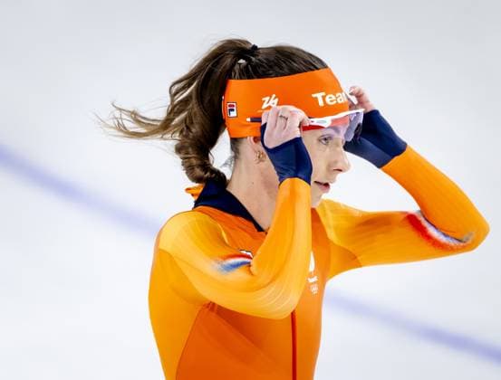 MILAN - Femke Kok during a training session at the Milano Speed skating, Eisschnelllauf Stadium. The speed skaters are preparing for their participation in the Winter Olympics. SEM VAN DER WAL ANP netherlands out - belgium out Milaan xVIxxIVx 549543922 originalFilename: 549543922.jpg