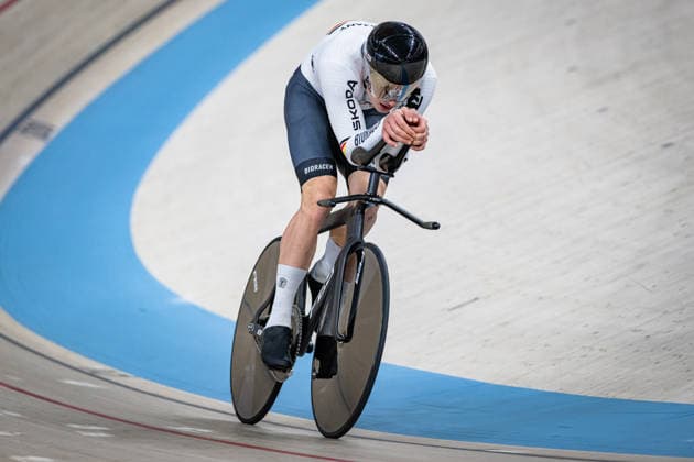BOOS Benjamin: UEC Track cycling, Rad, Radsport, Bahnrad, Bahn European Championships Konya 2026 BOOS Benjamin ( GER ) Germany Querformat - quer - horizontal - Landscape - Event Veranstaltung: UEC Track Cycling European Championships 2026 - Category Kategorie: Cycling - Track Cycling European Championships - Location Ort: Asia - Türkiye - Konya - Discipline: Individual Pursuit - Category: Elite Men - Distance: 4000 m - Date Datum: 03.02.2026 Tuesday Day 3 -