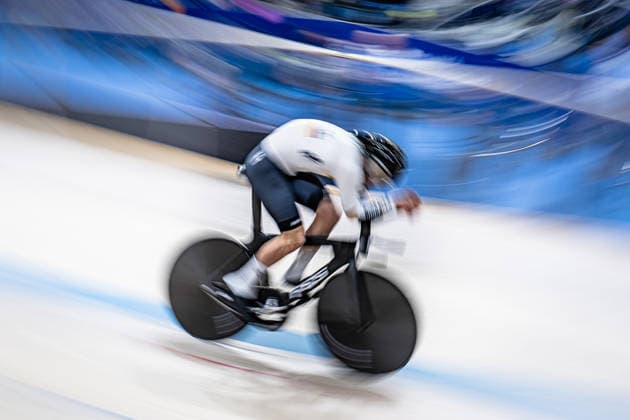 BOOS Benjamin: UEC Track cycling, Rad, Radsport, Bahnrad, Bahn European Championships Konya 2026 BOOS Benjamin ( GER ) Germany Querformat - quer - horizontal - Landscape - Event Veranstaltung: UEC Track Cycling European Championships 2026 - Category Kategorie: Cycling - Track Cycling European Championships - Location Ort: Asia - Türkiye - Konya - Discipline: Individual Pursuit - Category: Elite Men - Distance: 4000 m - Date Datum: 03.02.2026 Tuesday Day 3 -