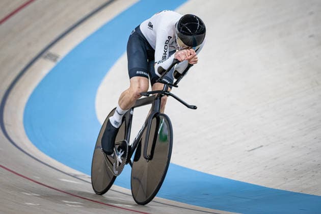 JOCHUM Ben Felix: UEC Track cycling, Rad, Radsport, Bahnrad, Bahn European Championships Konya 2026 JOCHUM Ben Felix ( GER ) Germany Querformat - quer - horizontal - Landscape - Event Veranstaltung: UEC Track Cycling European Championships 2026 - Category Kategorie: Cycling - Track Cycling European Championships - Location Ort: Asia - Türkiye - Konya - Discipline: Individual Pursuit - Category: Elite Men - Distance: 4000 m - Date Datum: 03.02.2026 Tuesday Day 3 -