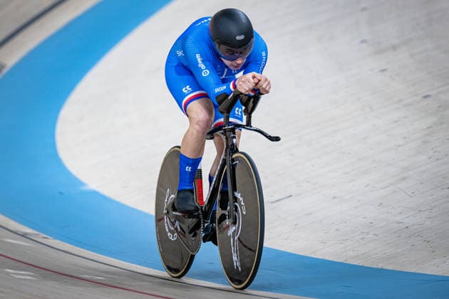 KOBLIZEK Matyas: UEC Track cycling, Rad, Radsport, Bahnrad, Bahn European Championships Konya 2026 KOBLIZEK Matyas ( CZE ) Czech Republic Querformat - quer - horizontal - Landscape - Event Veranstaltung: UEC Track Cycling European Championships 2026 - Category Kategorie: Cycling - Track Cycling European Championships - Location Ort: Asia - Türkiye - Konya - Discipline: Individual Pursuit - Category: Elite Men - Distance: 4000 m - Date Datum: 03.02.2026 Tuesday Day 3 -