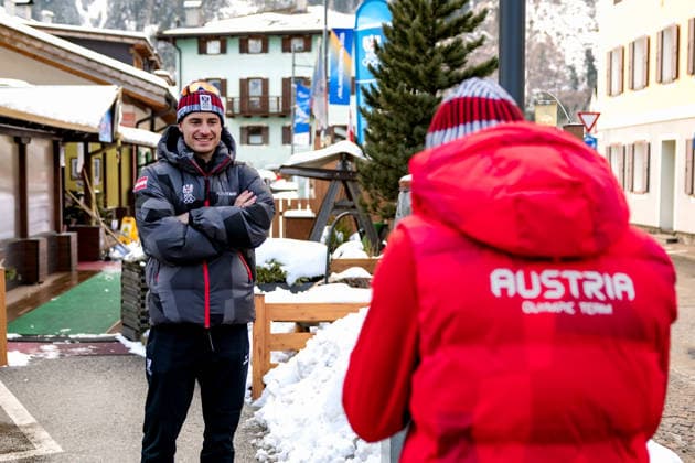 OLYMPICS - Winter Olympic Games, Olympische Spiele, Olympia, OS Milano Cortina 2026 VAL DI FIEMME,ITALY,03.FEB.26 - OLYMPICS - Winter Olympic Games Milano Cortina 2026, preview. Image shows Benjamin Moser (AUT).  GEPAxpictures xMatthiasxTrinkl