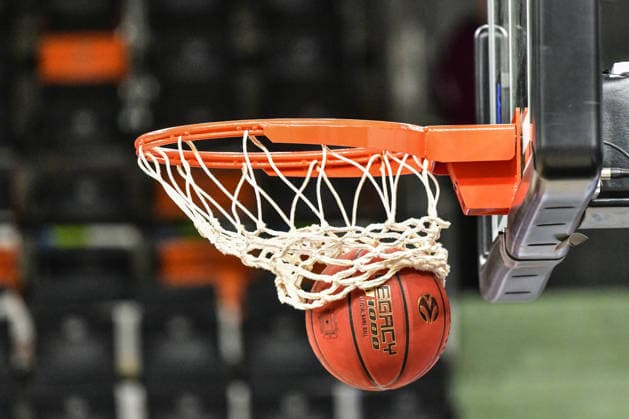 BKT Euro Cup; Ratiopharm Ulm gegen Buducnost VOLI Podgorica, Ratiopharm Arena Ulm 03.02.2026 Ball im Korb. Ulm 03.02.2026 - 17. Spieltag BKT EuroCup, Ratiopharm Ulm gegen Buducnost VOLI Podgorica, Ratiopharm Arena Ulm Copyright: xBEAUTIFULxSPORTS Märklx