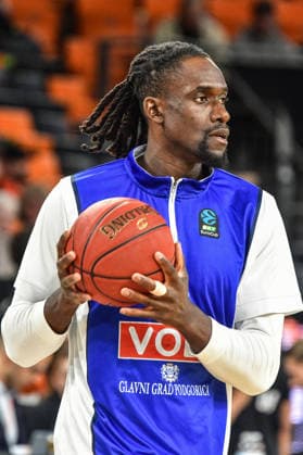 BKT Euro Cup; Ratiopharm Ulm gegen Buducnost VOLI Podgorica, Ratiopharm Arena Ulm 03.02.2026 Jerry Boutsiele (Buducnost VOLI Podgorica, 16). Ulm 03.02.2026 - 17. Spieltag BKT EuroCup, Ratiopharm Ulm gegen Buducnost VOLI Podgorica, Ratiopharm Arena Ulm Copyright: xBEAUTIFULxSPORTS Märklx