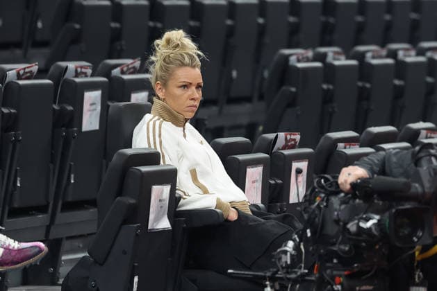 Linda Dallmann (FC Bayern Muenchen, 10), GER, FC Bayern Basketball vs. Paris Basketball, Basketball, Euroleague, 26. Spieltag, Saison 2025 2026, 03.02.2026, GER, FC Bayern Basketball vs. Paris Basketball, Basketball, Euroleague, 26. Spieltag, Saison 2025 2026, 03.02.2026 Muenchen Copyright: xEibner-Pressefoto JennixMaulx EP_JML