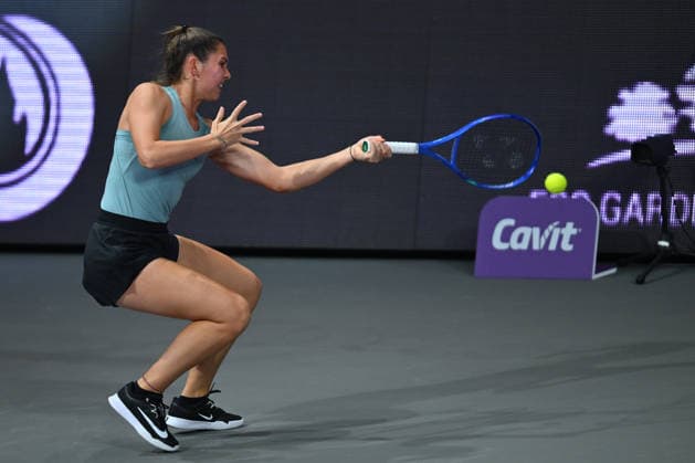 Transylvania Open 2026 - WTA, Tennis Damen 250 Tournament - Day 4 - Jaqueline Cristian v Lucrezia Stefanini Briana Szabo and Elena Ruxandra Bertea of Romania compete in the first round of the Transylvania Open 2026 double game, a WTA250 Tournament, against Eudice Chong and En-Shuo Liang at BT Arena in Cluj-Napoca, Romania, on February 03, 2026. Alex Nicodim Imago Images Copyright: xAlexxNicodimx