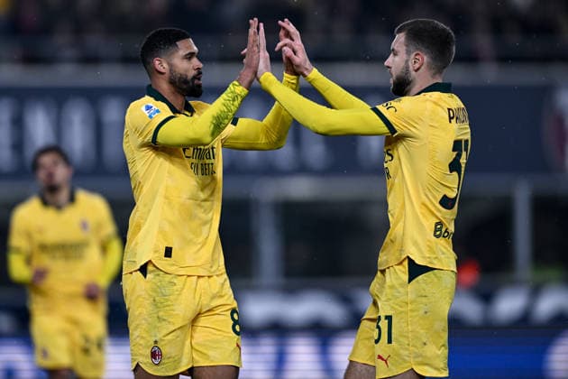 Db Bologna 03 02 2026 - campionato di calcio Serie A Bologna-Milan foto Daniele Buffa Image nella foto: esultanza gol Ruben Loftus Cheek 