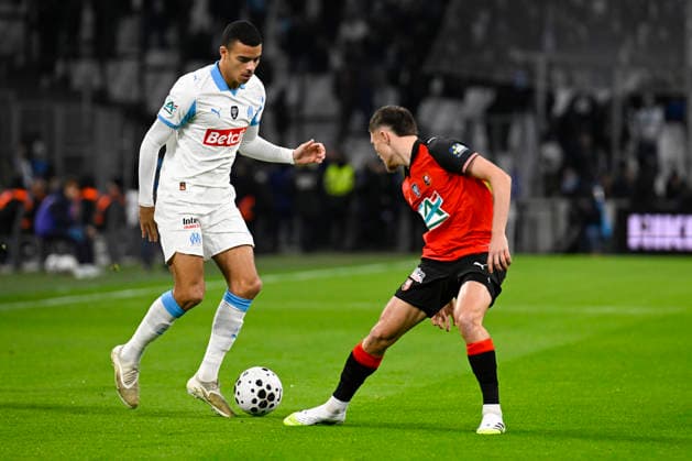 FOOTBALL : Olympique de Marseille VS Stade Rennais FC - Coupe de France - 03 02 2026 Mason Greenwood (OM) - Coupe de France match between Olympique de Marseille and Stade Rennais FC on February 3, 2026 at the Orange Velodrome Stadium in Marseille. MarseilleFrance  Copyright: xWilliamxCannarellax