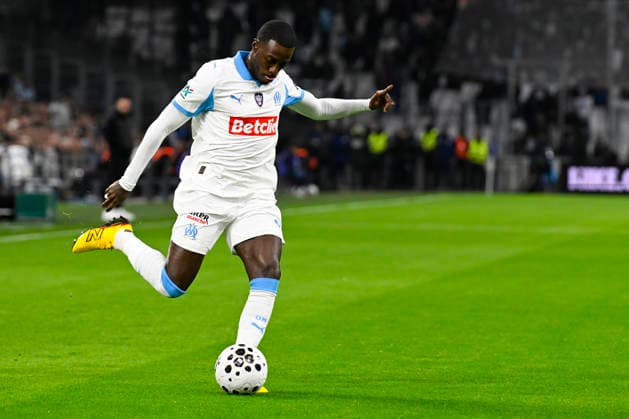 FOOTBALL : Olympique de Marseille VS Stade Rennais FC - Coupe de France - 03 02 2026 Timothy Weah (OM) - Coupe de France match between Olympique de Marseille and Stade Rennais FC on February 3, 2026 at the Orange Velodrome Stadium in Marseille. MarseilleFrance  Copyright: xWilliamxCannarellax