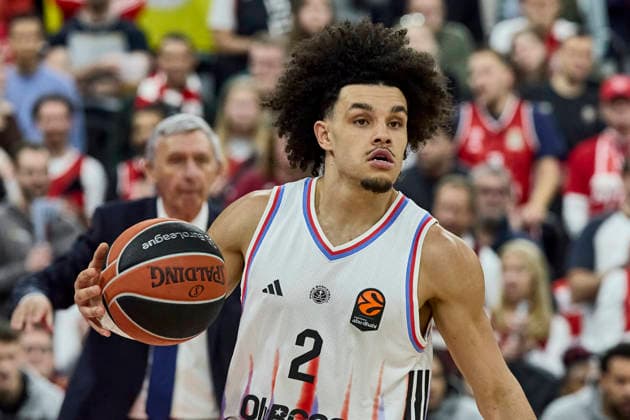 Turkish Airlines EuroLeague Basketball, FC Bayern Munich Basketball vs Paris Basketball, München FC Bayern Basketball, Munich FC Bayern Basketball, Paris Basketball, 2026-02-03 in München (SAP Garden) HIFI Nadir (Paris Basketball Guard Nr2-PBB2) sportworld München SAP Garden Bayern Deutschland