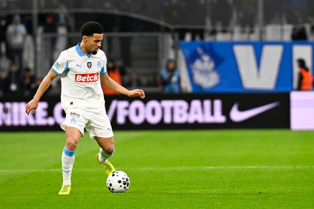 FOOTBALL : Olympique de Marseille VS Stade Rennais FC - Coupe de France - 03 02 2026 Ethan Nwaneri (OM) - Coupe de France match between Olympique de Marseille and Stade Rennais FC on February 3, 2026 at the Orange Velodrome Stadium in Marseille. MarseilleFrance  Copyright: xWilliamxCannarellax