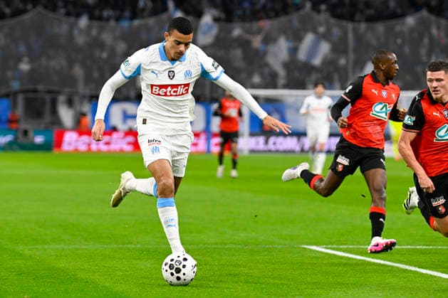 FOOTBALL : Olympique de Marseille VS Stade Rennais FC - Coupe de France - 03 02 2026 Mason Greenwood (OM) - Coupe de France match between Olympique de Marseille and Stade Rennais FC on February 3, 2026 at the Orange Velodrome Stadium in Marseille. MarseilleFrance  Copyright: xWilliamxCannarellax