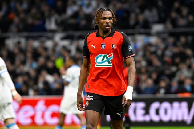 FOOTBALL : Olympique de Marseille VS Stade Rennais FC - Coupe de France - 03 02 2026 JÃ rÃ my Jacquet (SRFC) - Coupe de France match between Olympique de Marseille and Stade Rennais FC on February 3, 2026 at the Orange Velodrome Stadium in Marseille. MarseilleFrance  Copyright: xWilliamxCannarellax