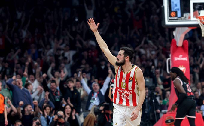 Crvena Zvezda v Hapoel, Euroleague basketball, season 2025 2026, round 26 Belgrade, Serbia. 3rd Feb, 2026. Crvena Zvezda s Nikola Kalinic during Euroleague basketball match between Crvena Zvezda (Red Star) and Hapoel Tel Aviv on January 3. 2026. in Belgrade, Serbia. Belgrade Serbia Copyright: xPedjaxMilosavljevic STARSPORTx