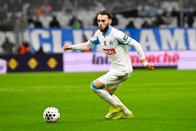 FOOTBALL : Olympique de Marseille VS Stade Rennais FC - Coupe de France - 03 02 2026 Amine Gouiri (OM) - Coupe de France match between Olympique de Marseille and Stade Rennais FC on February 3, 2026 at the Orange Velodrome Stadium in Marseille. MarseilleFrance  Copyright: xWilliamxCannarellax