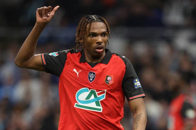 Olympique de Marseille v Stade Rennais - French Cup 2025 2026 Jeremy Jacquet of Stade Rennais in action during French Cup match between Olympique de Marseille and Stade Rennais at Orange Velodrome on February 3, 2026 in Marseille, France. WARNING! This Photograph May Only Be Used For Newspaper And Or Magazine Editorial Purposes. May Not Be Used For Publications Involving 1 player, 1 Club Or 1 Competition Without Written Authorisation From Football DataCo Ltd. For Any Queries, Please Contact Football DataCo Ltd on +44 (0) 207 864 9121 Marseille Orange Velodrome France France Copyright: xAllstarxPicturexLibraryxLtdx
