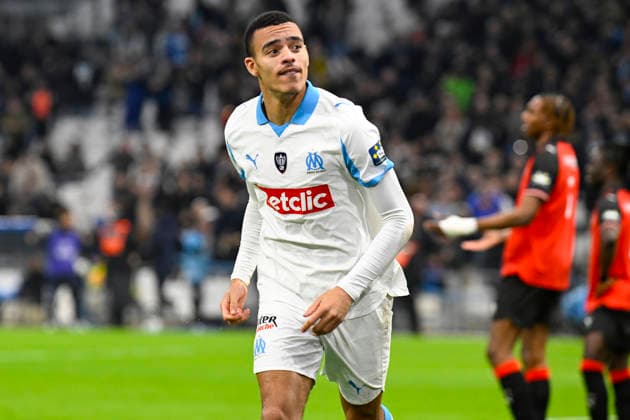 FOOTBALL : Olympique de Marseille VS Stade Rennais FC - Coupe de France - 03 02 2026 Joy OM - But Mason Greenwood - Coupe de France match between Olympique de Marseille and Stade Rennais FC on February 3, 2026 at the Orange Velodrome Stadium in Marseille. MarseilleFrance  Copyright: xWilliamxCannarellax