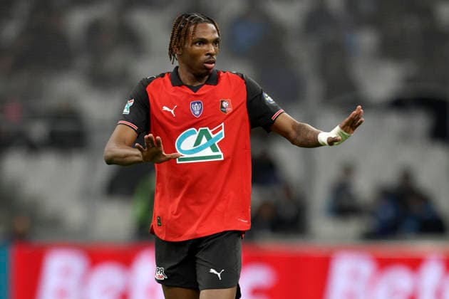 Olympique de Marseille v Stade Rennais - French Cup 2025 2026 Jeremy Jacquet of Stade Rennais running during French Cup match between Olympique de Marseille and Stade Rennais at Orange Velodrome on February 3, 2026 in Marseille, France. WARNING! This Photograph May Only Be Used For Newspaper And Or Magazine Editorial Purposes. May Not Be Used For Publications Involving 1 player, 1 Club Or 1 Competition Without Written Authorisation From Football DataCo Ltd. For Any Queries, Please Contact Football DataCo Ltd on +44 (0) 207 864 9121 Marseille Orange Velodrome France France Copyright: xAllstarxPicturexLibraryxLtdx