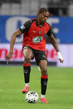 Olympique de Marseille v Stade Rennais - French Cup 2025 2026 Jeremy Jacquet of Stade Rennais in action during French Cup match between Olympique de Marseille and Stade Rennais at Orange Velodrome on February 3, 2026 in Marseille, France. WARNING! This Photograph May Only Be Used For Newspaper And Or Magazine Editorial Purposes. May Not Be Used For Publications Involving 1 player, 1 Club Or 1 Competition Without Written Authorisation From Football DataCo Ltd. For Any Queries, Please Contact Football DataCo Ltd on +44 (0) 207 864 9121 Marseille Orange Velodrome France France Copyright: xAllstarxPicturexLibraryxLtdx