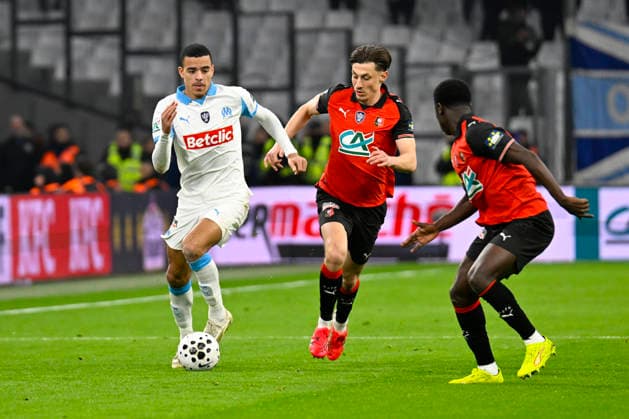 FOOTBALL : Olympique de Marseille VS Stade Rennais FC - Coupe de France - 03 02 2026 Mason Greenwood (OM) - Coupe de France match between Olympique de Marseille and Stade Rennais FC on February 3, 2026 at the Orange Velodrome Stadium in Marseille. MarseilleFrance  Copyright: xWilliamxCannarellax