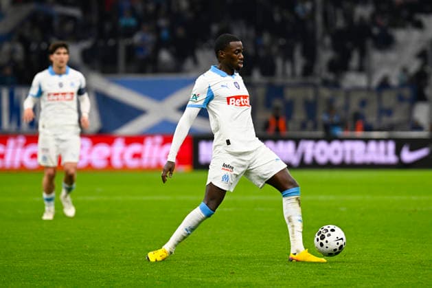 FOOTBALL : Olympique de Marseille VS Stade Rennais FC - Coupe de France - 03 02 2026 Timothy Weah (OM) - Coupe de France match between Olympique de Marseille and Stade Rennais FC on February 3, 2026 at the Orange Velodrome Stadium in Marseille. MarseilleFrance  Copyright: xWilliamxCannarellax