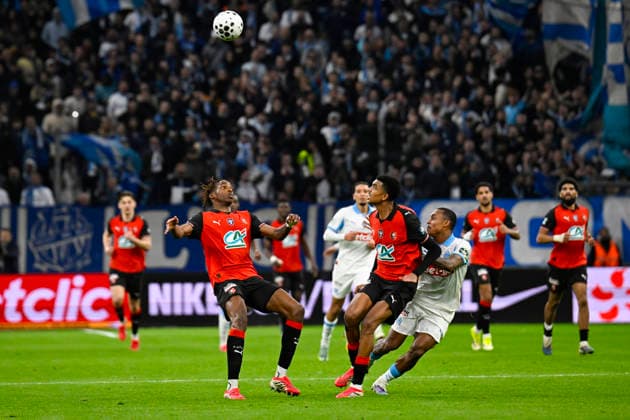 FOOTBALL : Olympique de Marseille VS Stade Rennais FC - Coupe de France - 03 02 2026 Coupe de France match between Olympique de Marseille and Stade Rennais FC on February 3, 2026 at the Orange Velodrome Stadium in Marseille. MarseilleFrance  Copyright: xWilliamxCannarellax