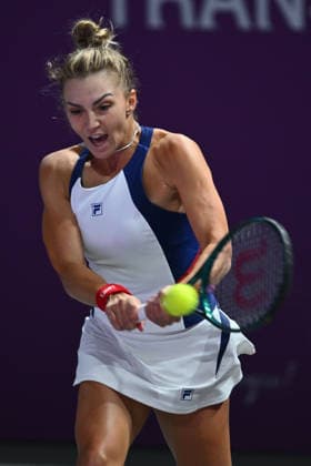 Transylvania Open 2026 - WTA, Tennis Damen 250 Tournament - Day 4 - Jaqueline Cristian v Lucrezia Stefanini Jaqueline Cristian of Romania competes in the first round of the Transylvania Open 2026 doubles game, a WTA250 Tournament, against Lucrezia Stefanini of Italy at BT Arena in Cluj-Napoca, Romania, on February 3, 2026. Cluj Napoca Romania  Copyright: xAlexxNicodimx originalFilename:nicodim-transylv260203_npziA.jpg