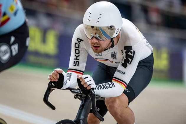 BRIESE Max-David: UEC Track cycling, Rad, Radsport, Bahnrad, Bahn European Championships Konya 2026 BRIESE Max-David ( GER ) Germany Querformat - quer - horizontal - Landscape - Event Veranstaltung: UEC Track Cycling European Championships 2026 - Category Kategorie: Cycling - Track Cycling European Championships - Location Ort: Asia - Türkiye - Konya - Discipline: Scratch - Category: Elite Men - Distance: 10 km - Date Datum: 03.02.2026 Tuesday Day 3 -