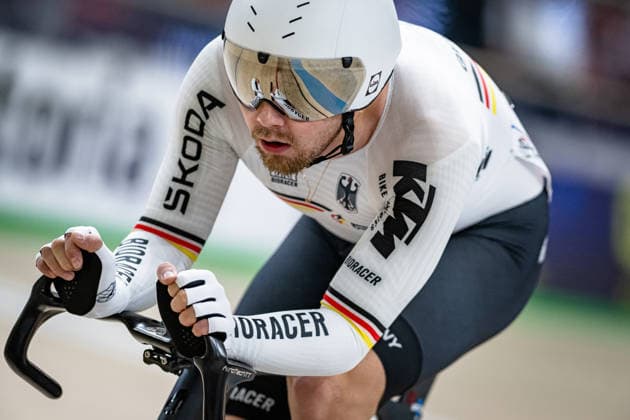 BRIESE Max-David: UEC Track cycling, Rad, Radsport, Bahnrad, Bahn European Championships Konya 2026 BRIESE Max-David ( GER ) Germany Querformat - quer - horizontal - Landscape - Event Veranstaltung: UEC Track Cycling European Championships 2026 - Category Kategorie: Cycling - Track Cycling European Championships - Location Ort: Asia - Türkiye - Konya - Discipline: Scratch - Category: Elite Men - Distance: 10 km - Date Datum: 03.02.2026 Tuesday Day 3 -