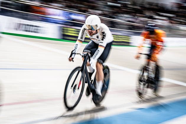 BRIESE Max-David: UEC Track cycling, Rad, Radsport, Bahnrad, Bahn European Championships Konya 2026 BRIESE Max-David ( GER ) Germany Querformat - quer - horizontal - Landscape - Event Veranstaltung: UEC Track Cycling European Championships 2026 - Category Kategorie: Cycling - Track Cycling European Championships - Location Ort: Asia - Türkiye - Konya - Discipline: Scratch - Category: Elite Men - Distance: 10 km - Date Datum: 03.02.2026 Tuesday Day 3 -