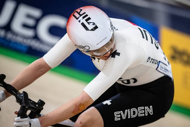 ANDRES Michelle: UEC Track cycling, Rad, Radsport, Bahnrad, Bahn European Championships Konya 2026 ANDRES Michelle ( SUI ) Switzerland Querformat - quer - horizontal - Landscape - Event Veranstaltung: UEC Track Cycling European Championships 2026 - Category Kategorie: Cycling - Track Cycling European Championships - Location Ort: Asia - Türkiye - Konya - Discipline: Omnium - Points Race - Category: Elite Women - Distance: 20 km - Date Datum: 03.02.2026 Tuesday Day 3 -