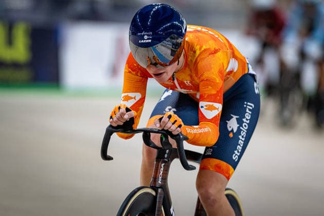 VAN BELLE Lisa: UEC Track cycling, Rad, Radsport, Bahnrad, Bahn European Championships Konya 2026 VAN BELLE Lisa ( NED ) Netherlands Querformat - quer - horizontal - Landscape - Event Veranstaltung: UEC Track Cycling European Championships 2026 - Category Kategorie: Cycling - Track Cycling European Championships - Location Ort: Asia - Türkiye - Konya - Discipline: Omnium - Points Race - Category: Elite Women - Distance: 20 km - Date Datum: 03.02.2026 Tuesday Day 3 -