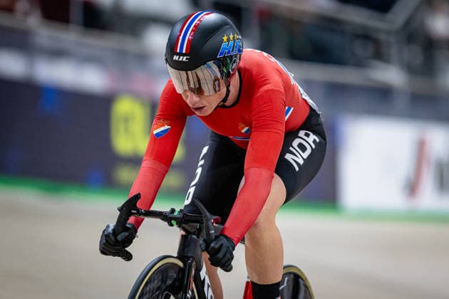 STENBERG Anita Yvonne: UEC Track cycling, Rad, Radsport, Bahnrad, Bahn European Championships Konya 2026 STENBERG Anita Yvonne ( NOR ) Norway Querformat - quer - horizontal - Landscape - Event Veranstaltung: UEC Track Cycling European Championships 2026 - Category Kategorie: Cycling - Track Cycling European Championships - Location Ort: Asia - Türkiye - Konya - Discipline: Omnium - Points Race - Category: Elite Women - Distance: 20 km - Date Datum: 03.02.2026 Tuesday Day 3 -