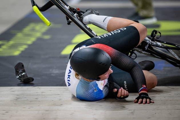 JENÄaUÅ OVA Nora: UEC Track cycling, Rad, Radsport, Bahnrad, Bahn European Championships Konya 2026 JENÄaUÅ OVA Nora ( SVK ) Slovakia Querformat - quer - horizontal - Landscape - Event Veranstaltung: UEC Track Cycling European Championships 2026 - Category Kategorie: Cycling - Track Cycling European Championships - Location Ort: Asia - Türkiye - Konya - Discipline: Omnium - Points Race - Category: Elite Women - Distance: 20 km - Date Datum: 03.02.2026 Tuesday Day 3 -