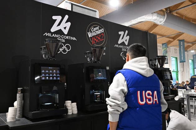 Athletes Main Dinig General view, FEBRUARY 3, 2026 - : Press preview of Athletes Village Olympic Village , during the Milano Cortina 2026 Olympic Winter games, Winterspiele,Spiele, Summer games in Milan, Italy. Noxthirdxpartyxsales  aflo_318428436